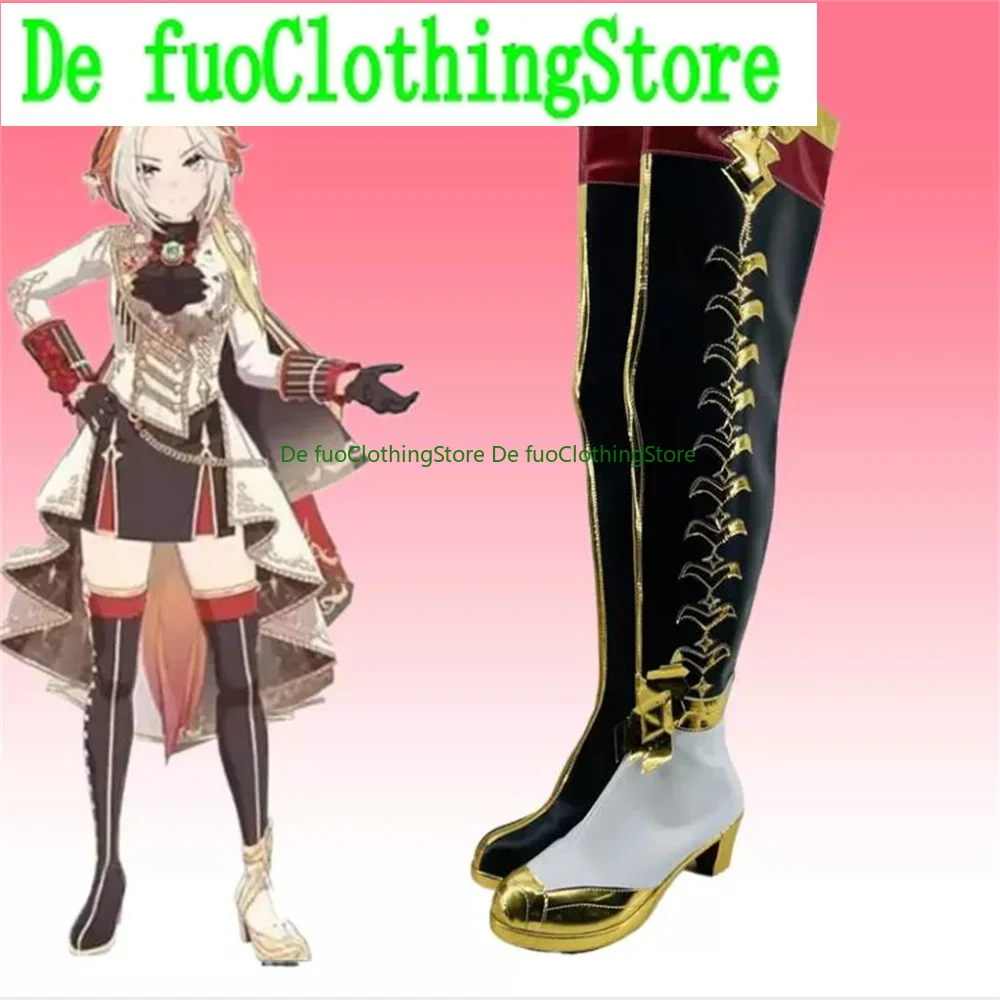 DefuoClothing Store オルフェヴル プリティーダービー ウマ娘 コスプレ靴 ブーツ ゲーム ハロウィン クリスマス ゲーム アニメキャラクター パーティー小道具