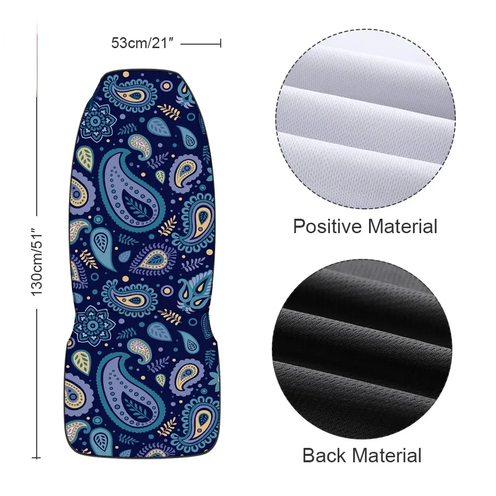 Custom Universal Car Seat Cover Custom Pattern Polyester Fabric Automobile Suv Seat Covers Pod Dropshipping