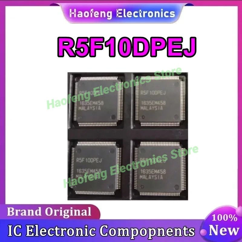 Chip automotivo da CPU do instrumento de R5F10DPEJ R5F10DPEJB QFP100