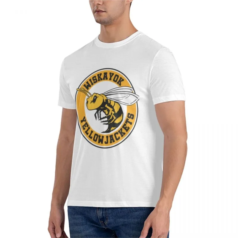 men t-shirt Yellowjackets Logo Graphic T-Shirt clothes for men kawaii clothes summer male tee-shirt