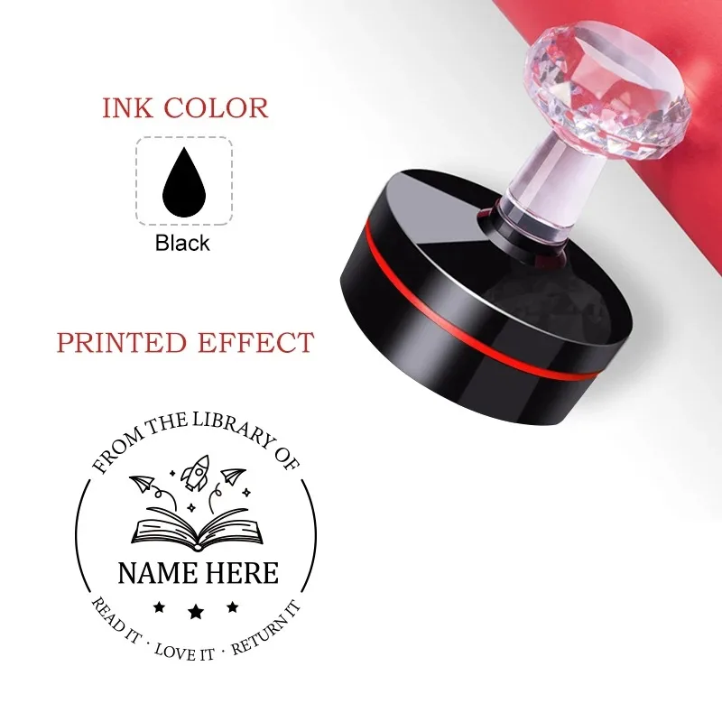 شعار شخصي ونص التحبير الذاتي ختم مخصص حساس للضوء ختم الحبر ختم حفل زفاف التعبئة والتغليف عنوان الشركة #1