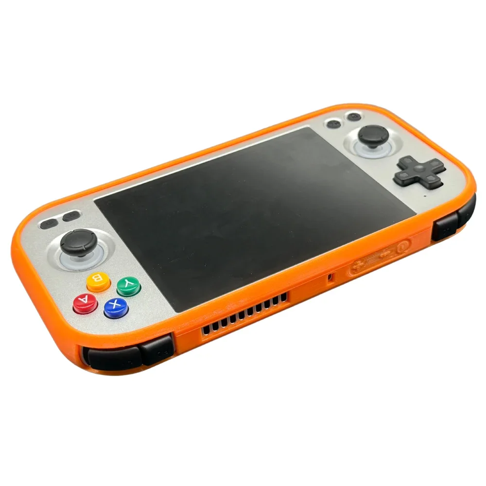 TPU Protective Case For ANBERNIC RG477M Gaming Console,3D Printed Protective Cover Anti-Scratch Protector Shell Sleeve Accessory