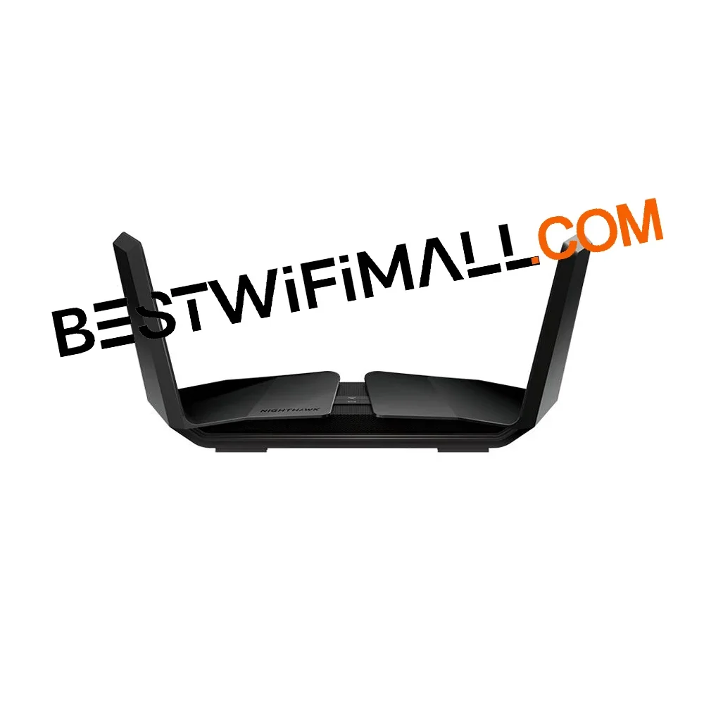 NETGEAR RAX120 Tri-Band WiFi 6 Router Nighthawk 12-Stream AX6000 Wireless Speed Up To 6Gbps 4K 8K UHD Longer Range Antennas