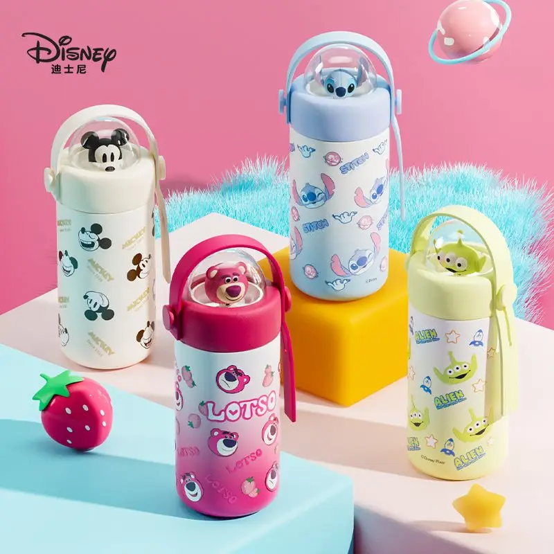 

Disney Stitch insulation cup 316 stainless steel insulation cup with handle Mickey Mouse Mickey portable 250ML fall-proof cup