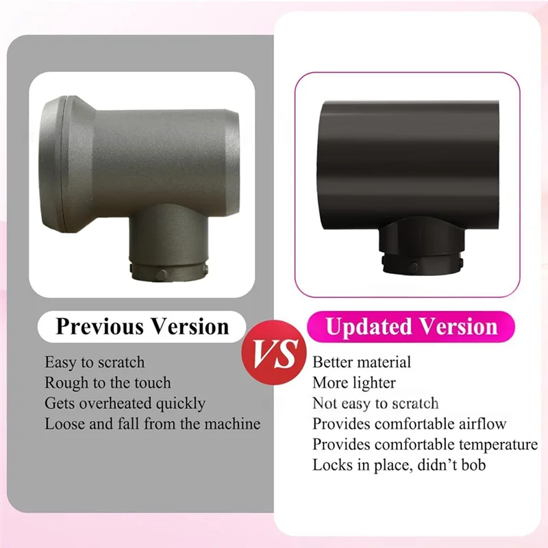 A98G-For Dyson Airwrap Styler Compatible Diffuser And Adaptor Attachment Set, Turns Into A Hair Dryer In Seconds