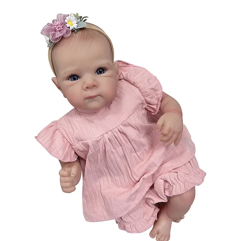 45cm  Soft Cotton  Body Reborn Doll Bettie Lifelike Cuddly Baby Kids Toy Gifts