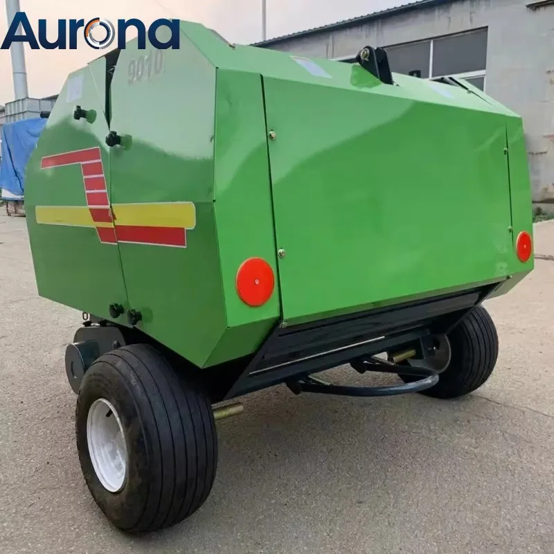 【Professional】-Mounted 30-70 HP Suspended Round Baler For Compressed Hay Grass Or Straw Efficiently Balances Crop