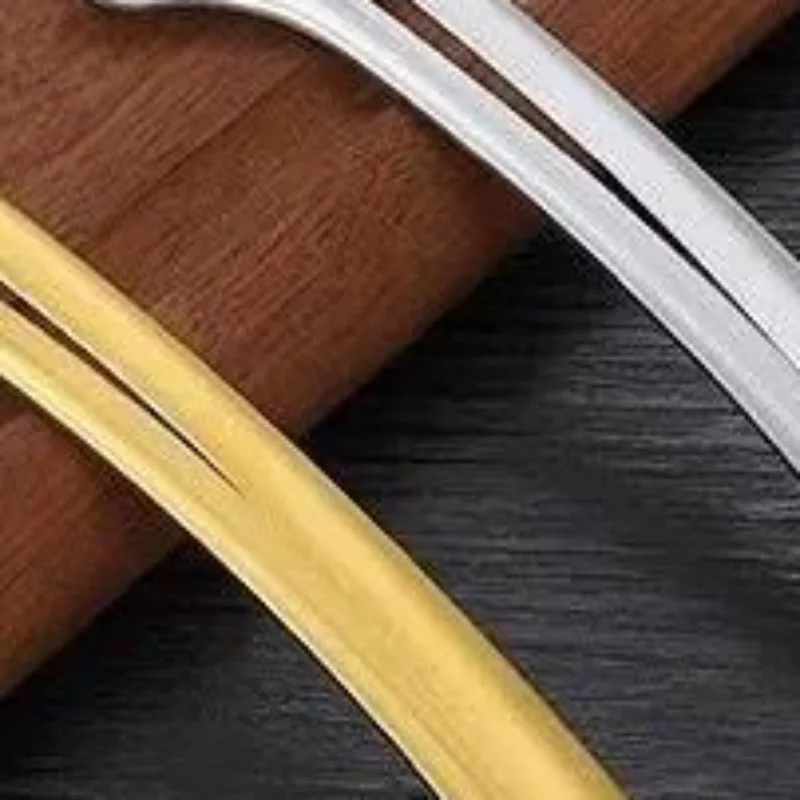 Stainless Steel Grill Tongs Korean And Japanese BBQ Tongs Non Slip Food Tongs Kitchen Self-Standing Tongs