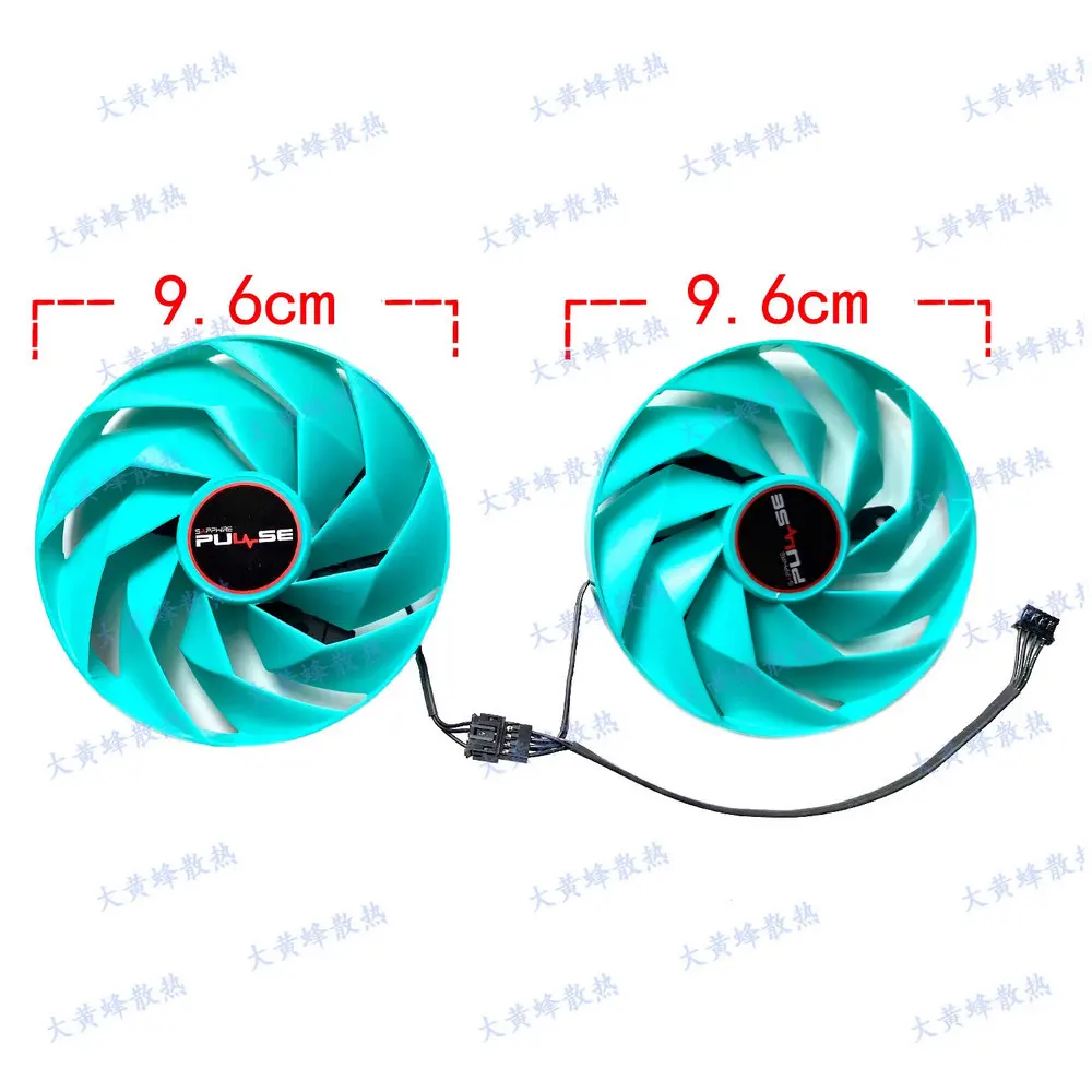 The Cooling Fan for SAPPHIRE RX7800XT PULSE Graphics Video Card FD10015M12D