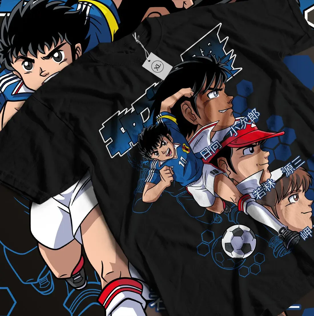 

Camiseta Supercampeones T-shirt Oliver Capitan Tsubasa New py Anime Equipo Niupi