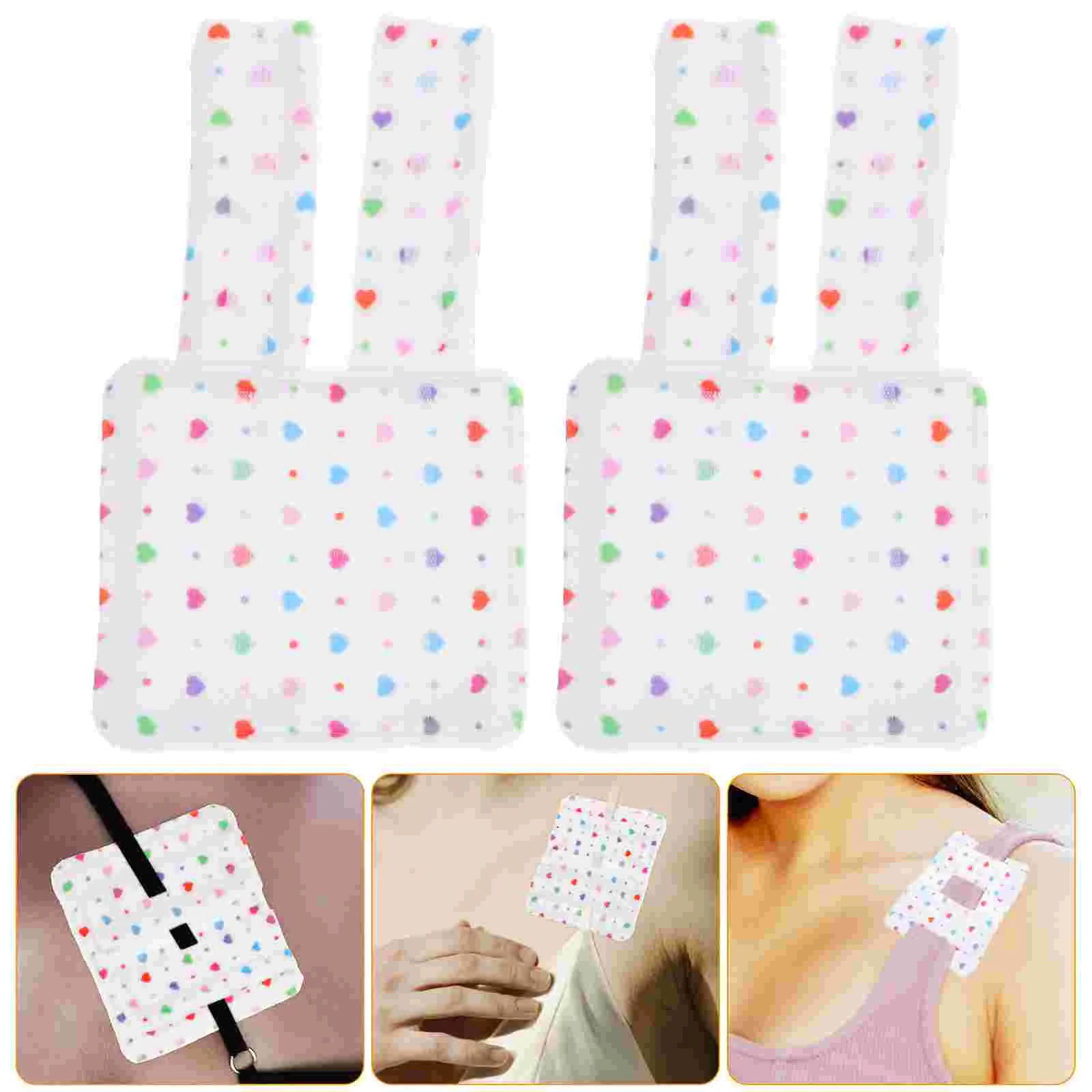 2 Pcs Bed Pillows Post-operative Straps for Cushion Port Chemo Patients Protector Chest Pads Cushions