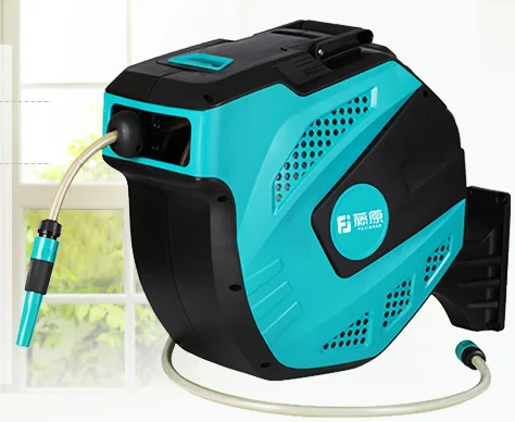 high quality 20m Water, Hose reel Automatic Retractable garden yardHose Reel Watering Gardening Machine/