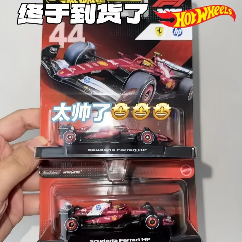 Original Premium Gold Label Hrv11 1/64 F1 Diecast Model Car Hot Wheels Formula Racing Team Livery Collectible Vehicle For Gift
