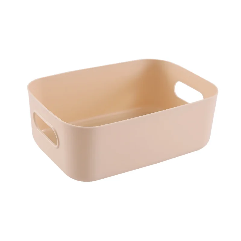 Storage Box Desktop Cosmetics Storage Sundries Organizing Box Storage Basket Plastic Household Living Room Storage Box