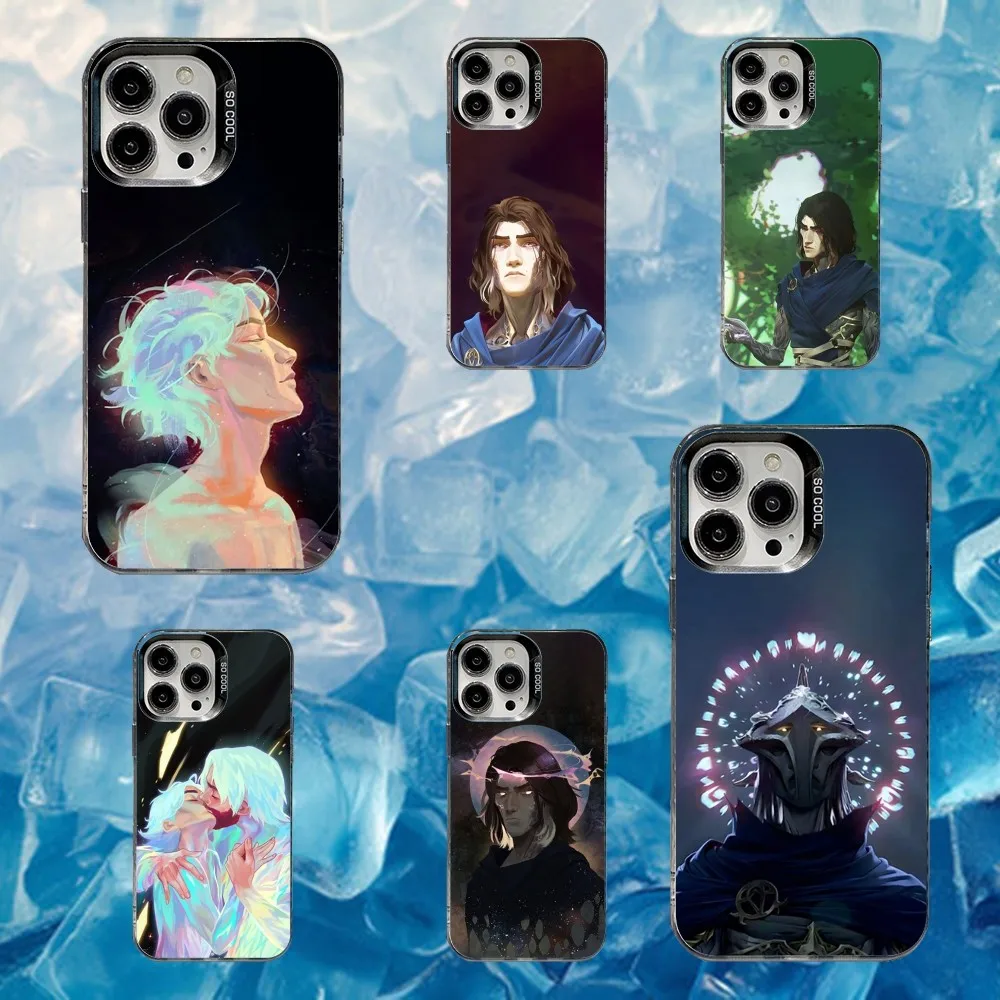 

Cool Arcane V-Viktor Phone Case For iPhone 16,15,14,13,12,11,Mini,Pro,SE,MAX White Matte Shockproof Cover