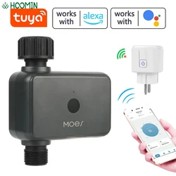 Watering Timer Electronic Automatic Watering Battery Operated Smart Alexa WiFi Tuya Bluetooth Garden Irrigation Controller