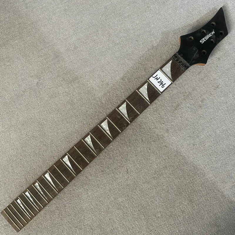 LN246 Floyd Rose Tremolo Machine L3+R3 6 Strings Electric Guitar Neck 24 Frets Right Hand DIY & Replace Parts