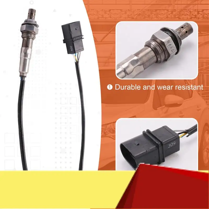 

5 Wires Oxygen Sensor 06A906262BR For V W Golf Plus Touran 1.6 & A3 2003-2011 1.6 Lambda Probe Sensors 06A906262CF-M53K
