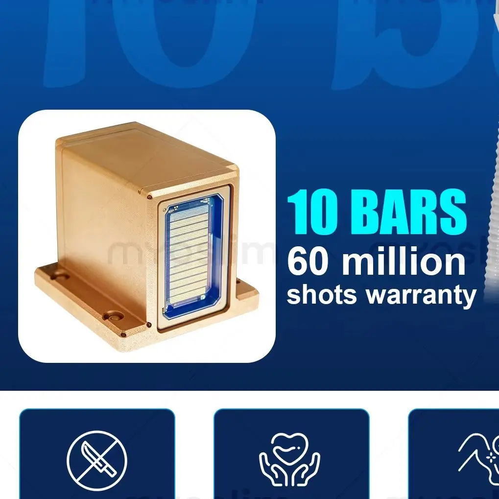 5000W 2 IN 1 Professional 4 Wave 808 Diode Laser Permanent Painless Hair Removal Picosecond Laser Tattoo Removal Machine