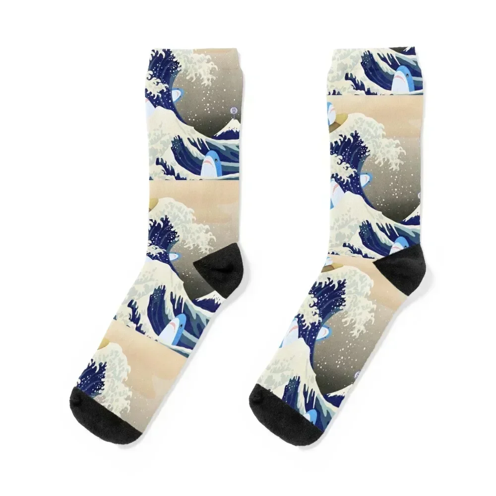 

The great Brucie wave off BFC (Blahaj/shark edition) Socks sport Christmas professional running man Socks For Women Men's