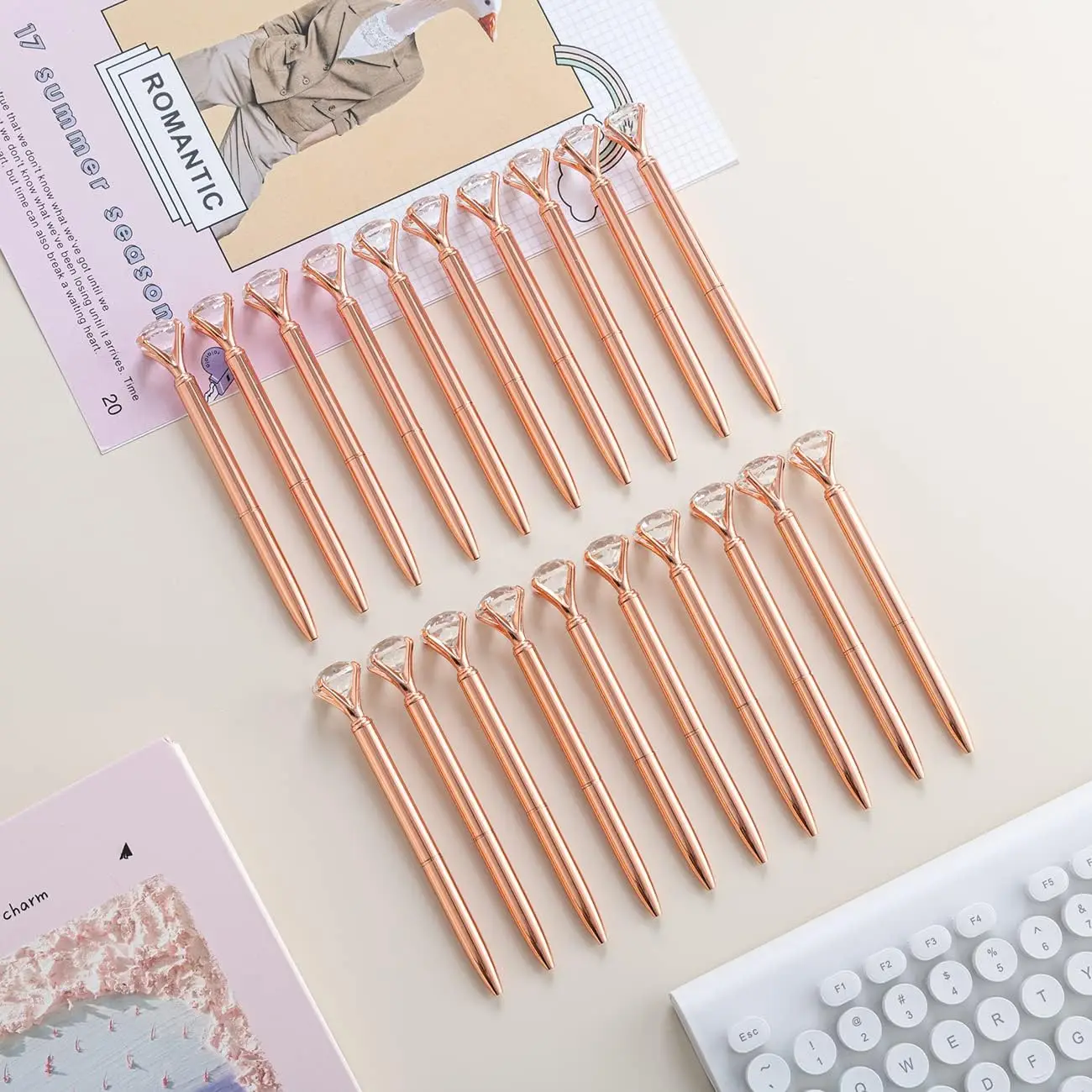 20 Rose Gold Diamon… - image