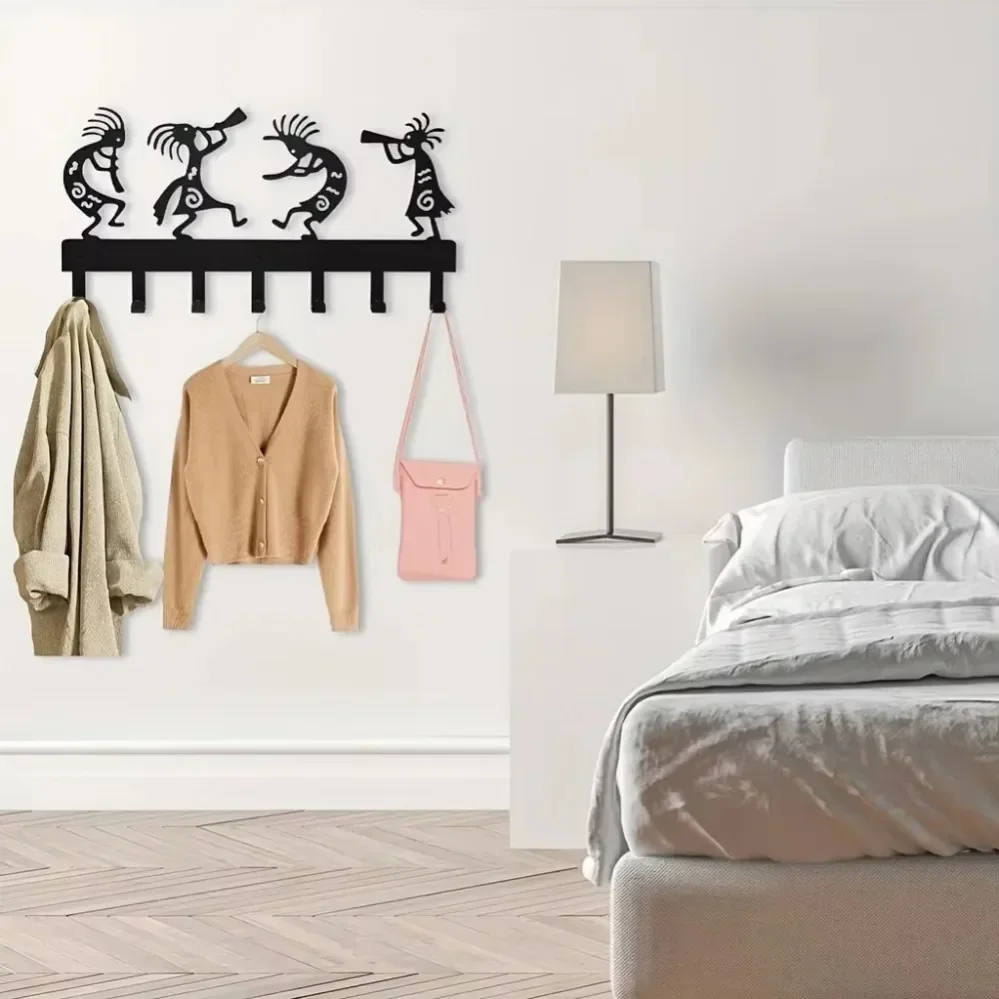 

Minimalist Metal Key Organizer – Slim Hooks for Compact Storage & Scandinavian Decor Upgrades