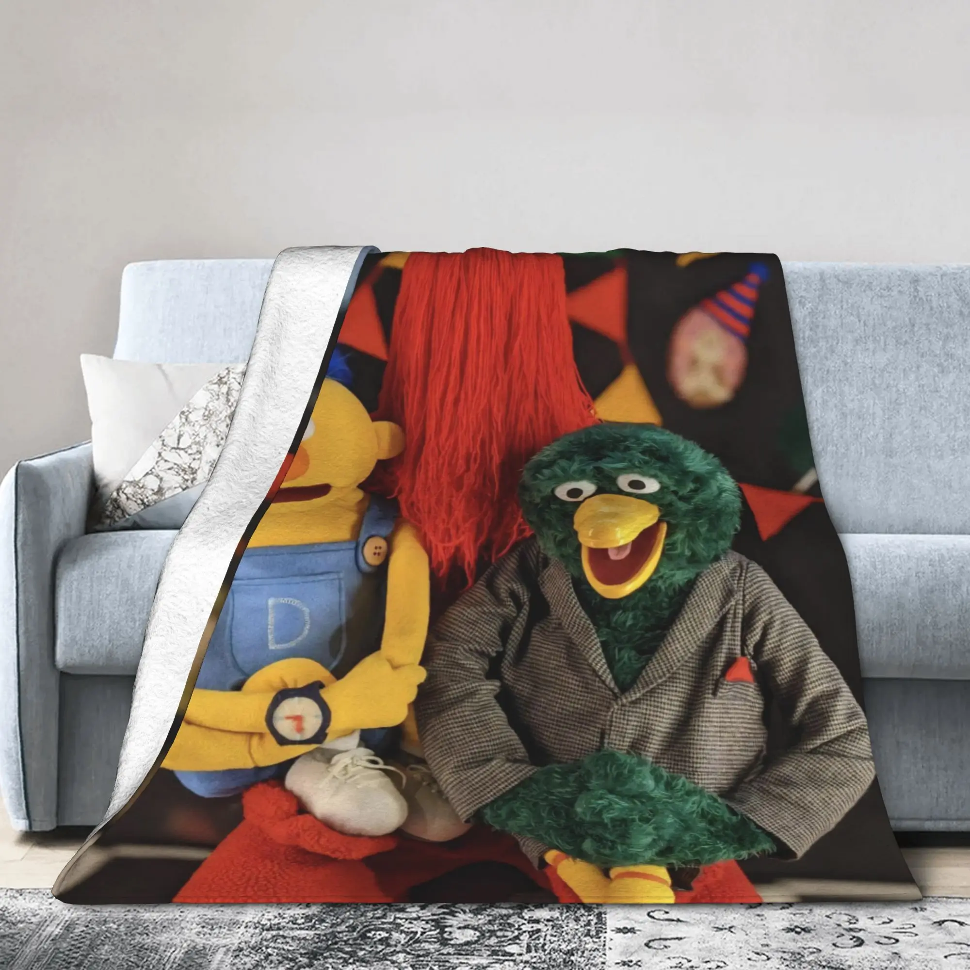 Don't Hug Me I'm Scared Stuff Blankets Super Soft Fleece  Throw Blanket Comfortable Bedspreads