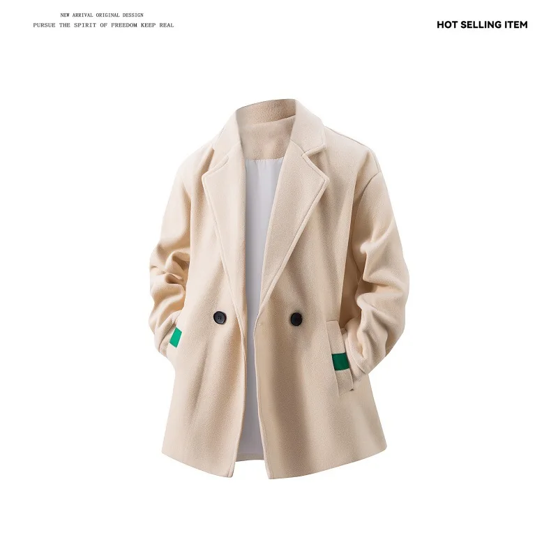 

Мужское пальто из шерстяной смеси: высококачественное, превосходное, выдающееся, исключительное, необыкновенное, замечательное, превосходное, привлекательное, стильное