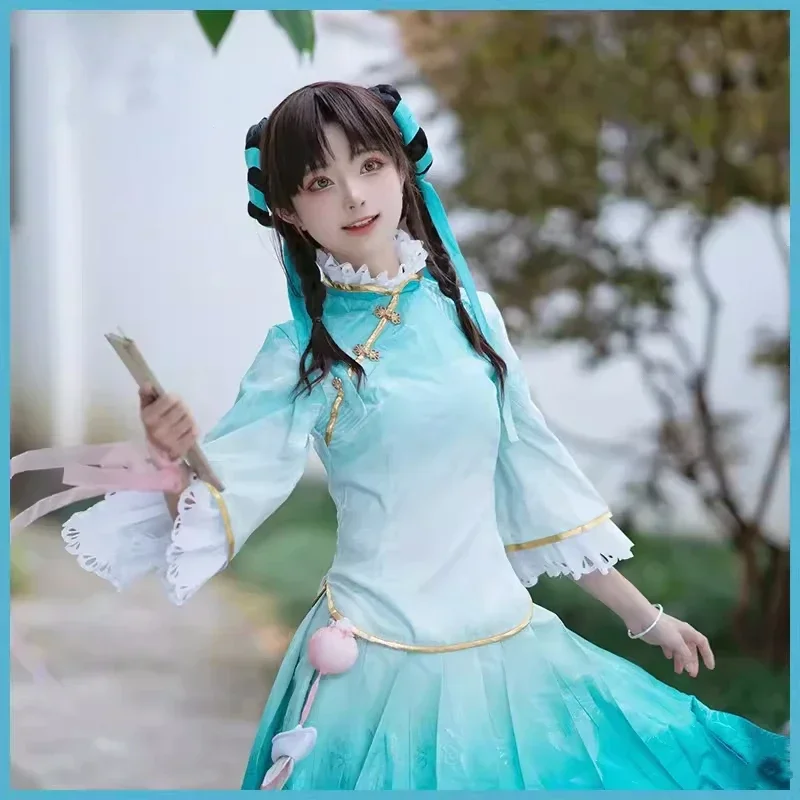 Spel Eer Van Koningen Xishi Cosplay Kostuum Hanfu Cheongsam Vrouwen Rok Pak Halloween Carnaval Feest Rollenspel Outfit