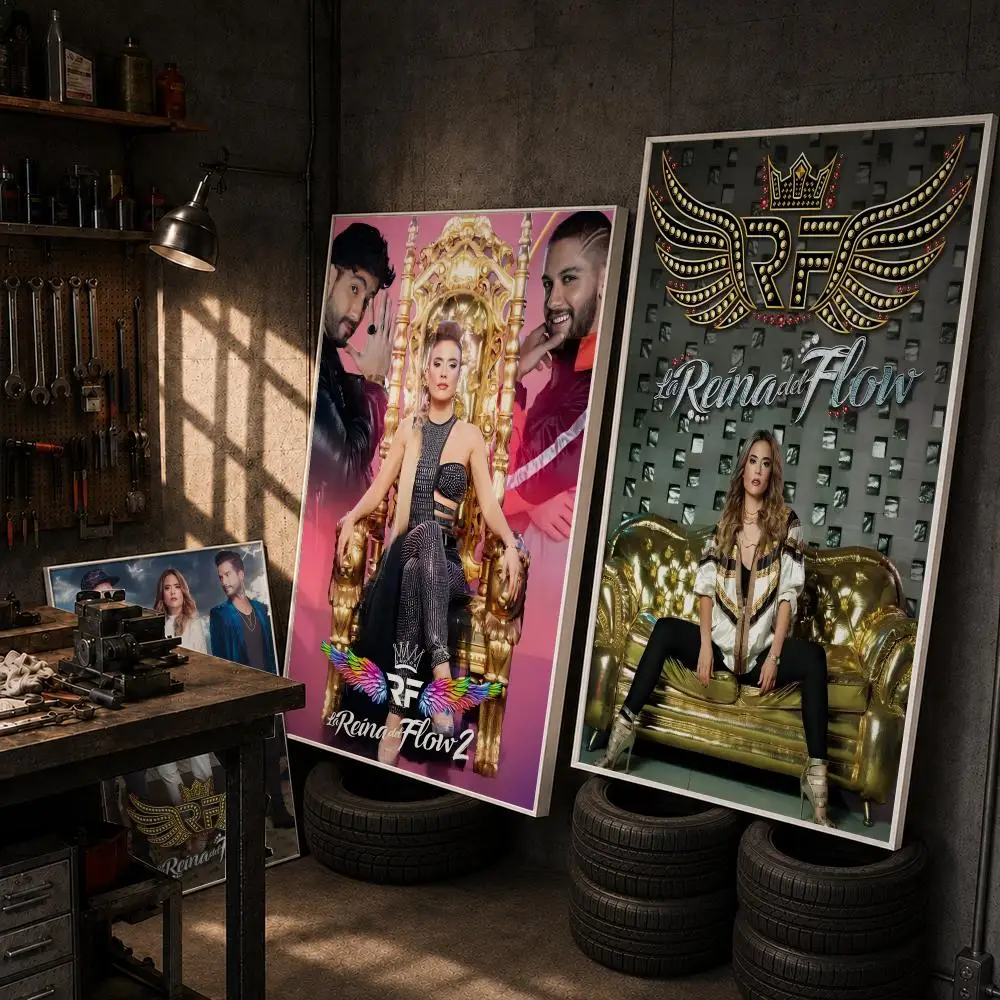 The Queen of Flow TV Poster HD Wall Art Home Decor Waterproof Print Bedroom Garage Party Gift