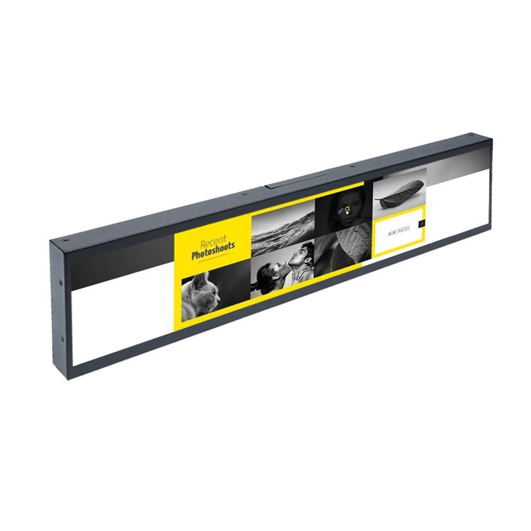 Smart High-Brightness LED Digital Display Screen for Retail Store Shelves Easy Installation with 1-Year Warranty Metal Material