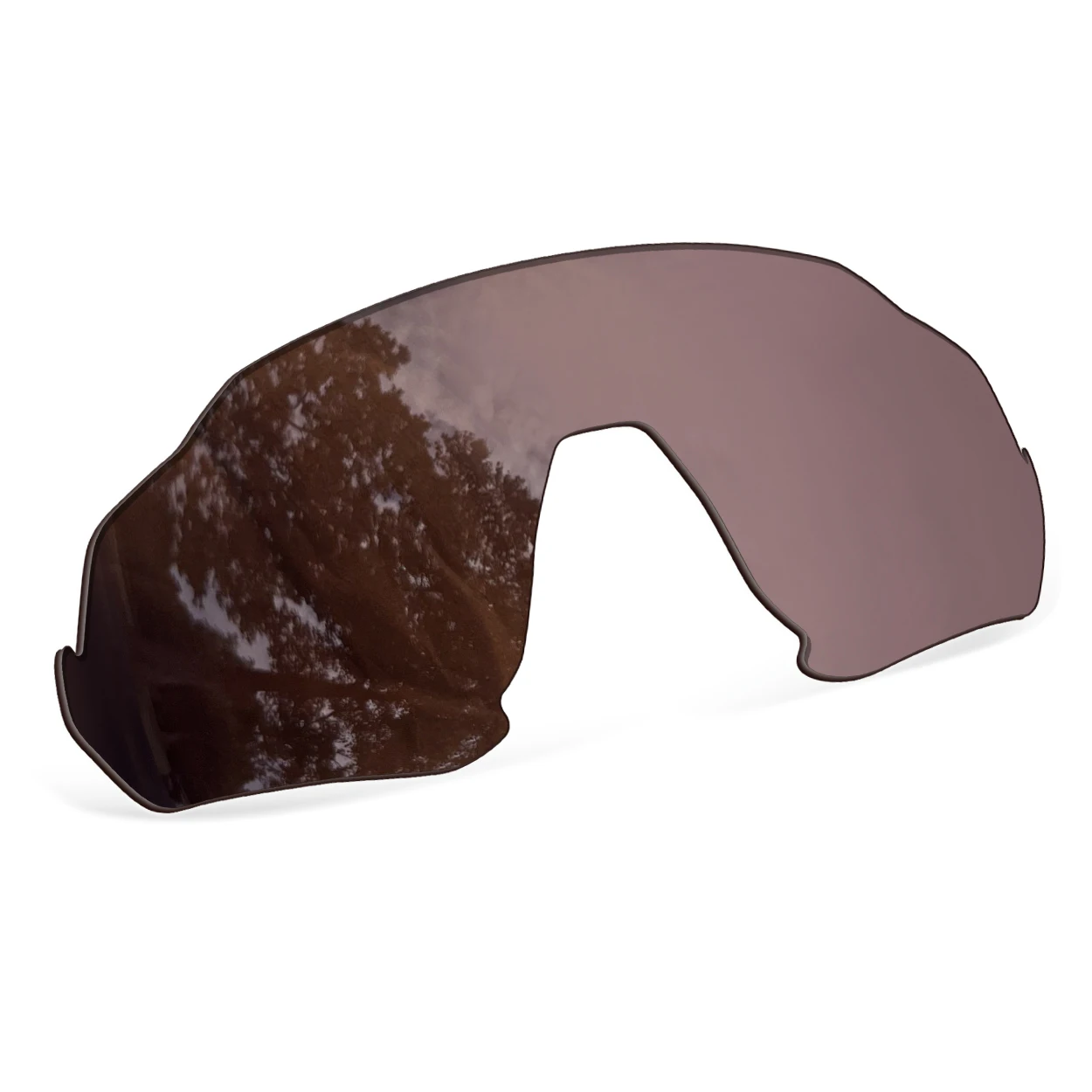 Amber Brown Polarized Replacement Lenses for Oakley Flight Jacket OO9401 Sunglasses