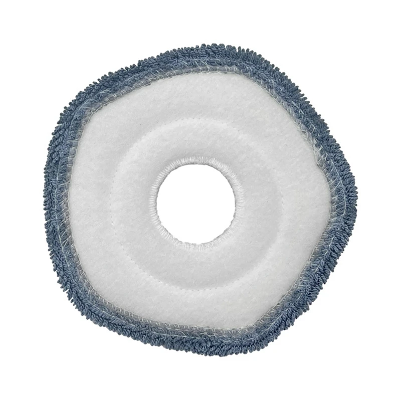 SANQ 8PCS Washable Vacuum Mop Cloths For Eufy X10 Pro Omni X8/X8pro X9 Pro Robot Vacuums Soft Mopping Pad
