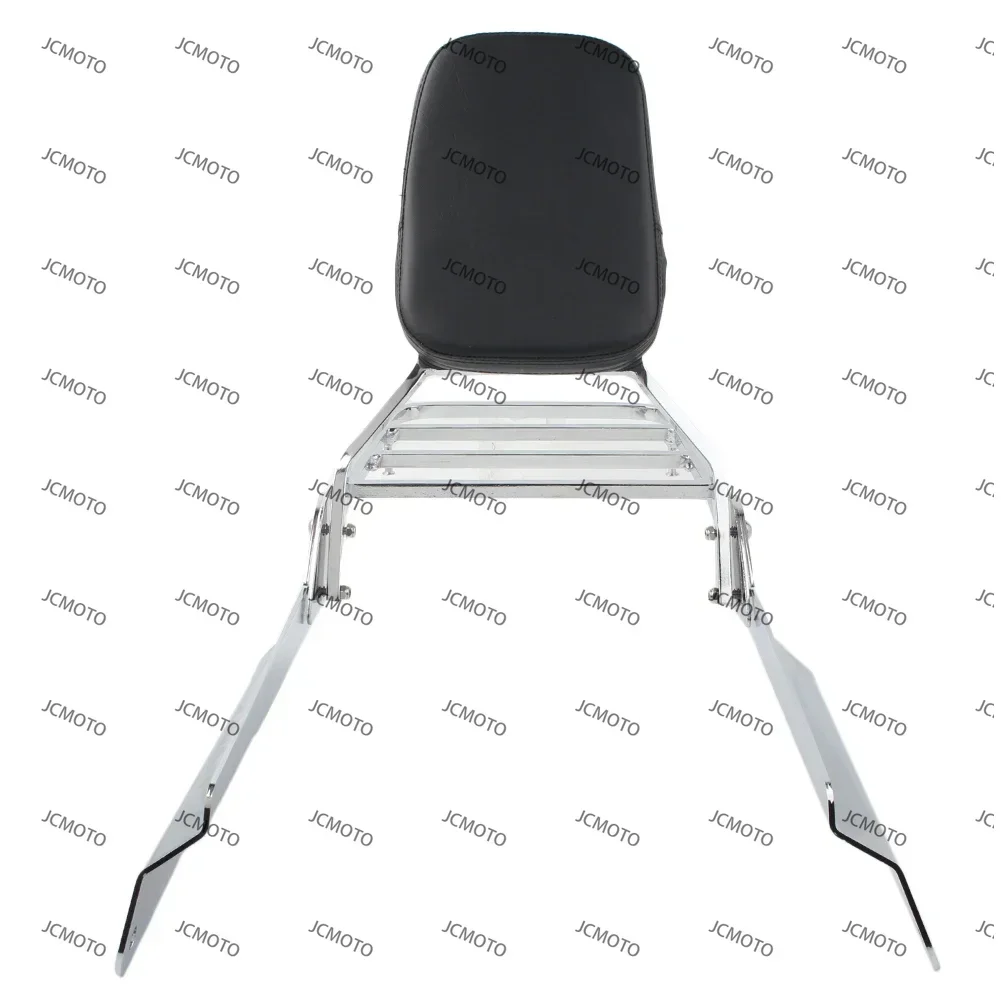 

Chrome For Honda VTX 1300C 1800C 1800F 2005 2006 2007 2008 2009 2010 2011 Motorbike Sissy Bar Backrest with Luggage Rack