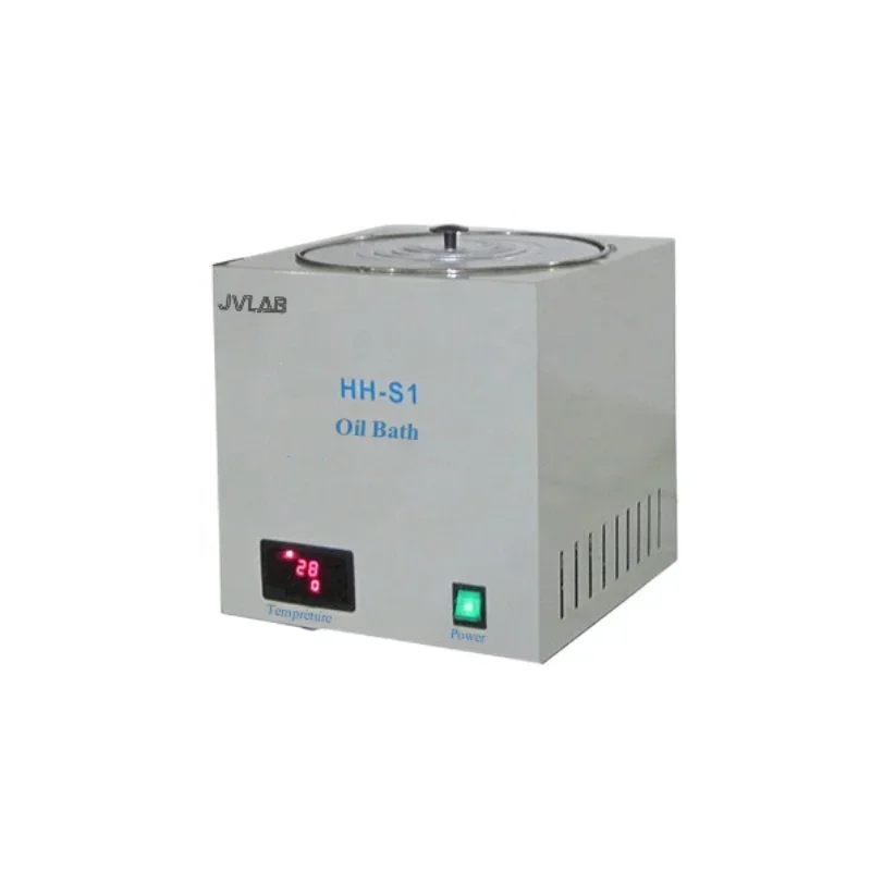 Thermostat Oil Bath Digital Water Bath Boiler Heating Constant Temperature Tank Single-holes HH-S1 Capacity 3L Temp.RT-300(C)