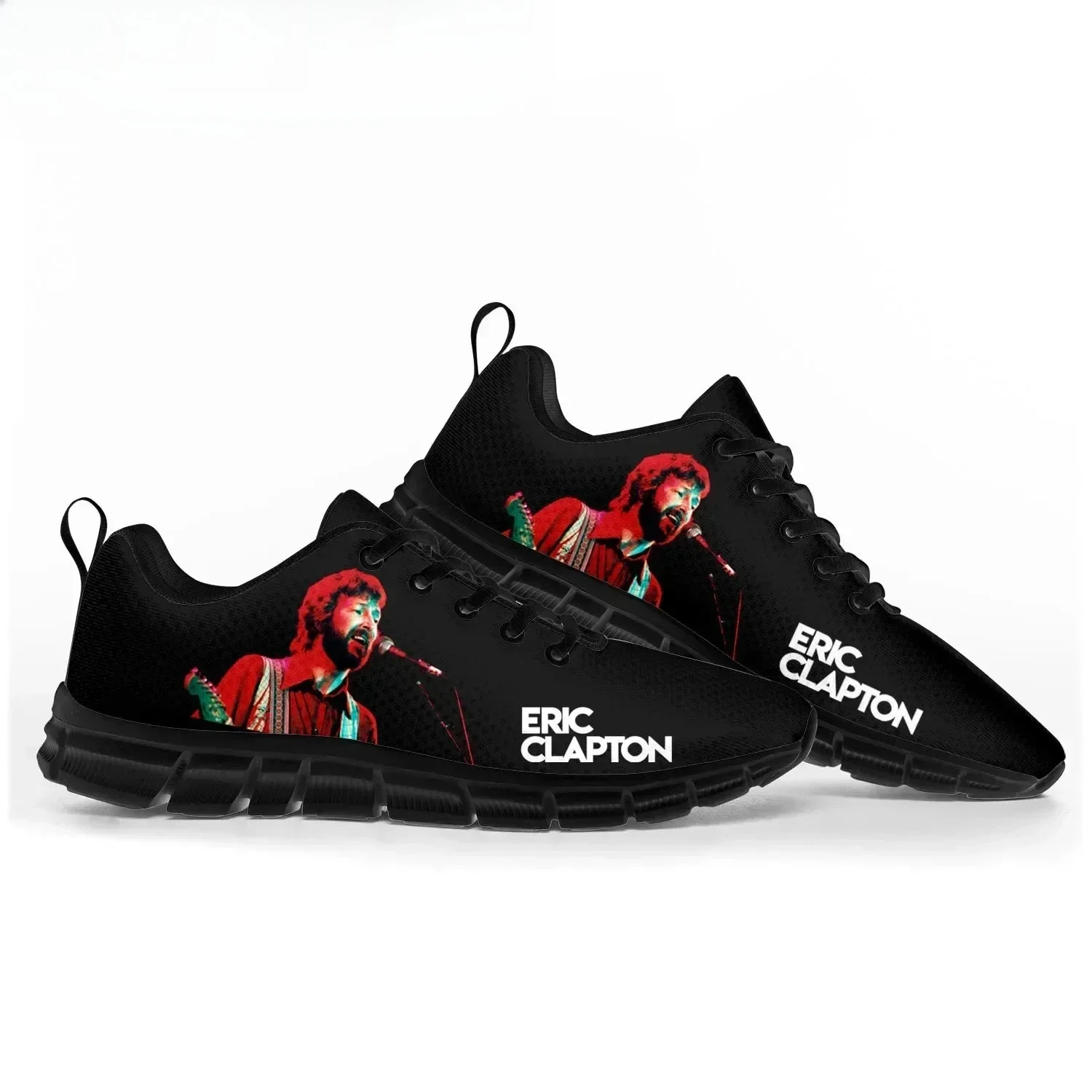 Hot Eric Clapton rock musician guitar Sports Shoes Mens Womens Teenager Sneakers Custom High Quality Couple Shoes