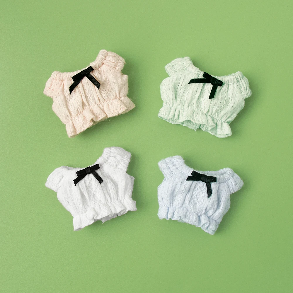 Blyth Kleidung, schulterfreies, kurzes Top, Trend-Set, gerade geschnittene, lässige, weit geschnittene Hose für Licca Azones OB24 Ker YMY Puppenzubehör – Detail 7