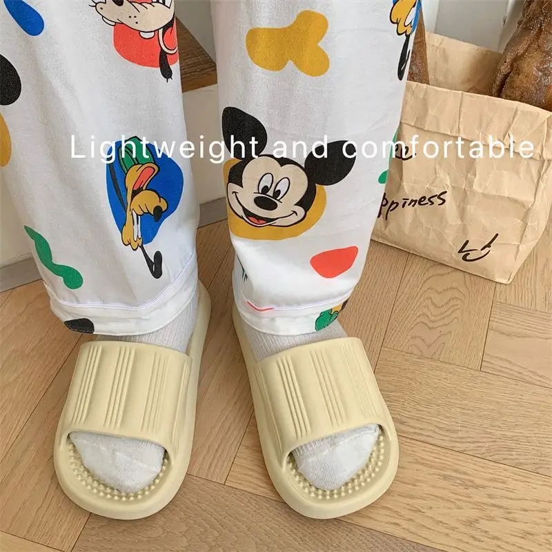 Comfortable Indoor Massage Slippers Women Lightweight Eva Soft Sole Home Slides Woman Summer Outdoor Non Slip Beach Flip Flops view 3