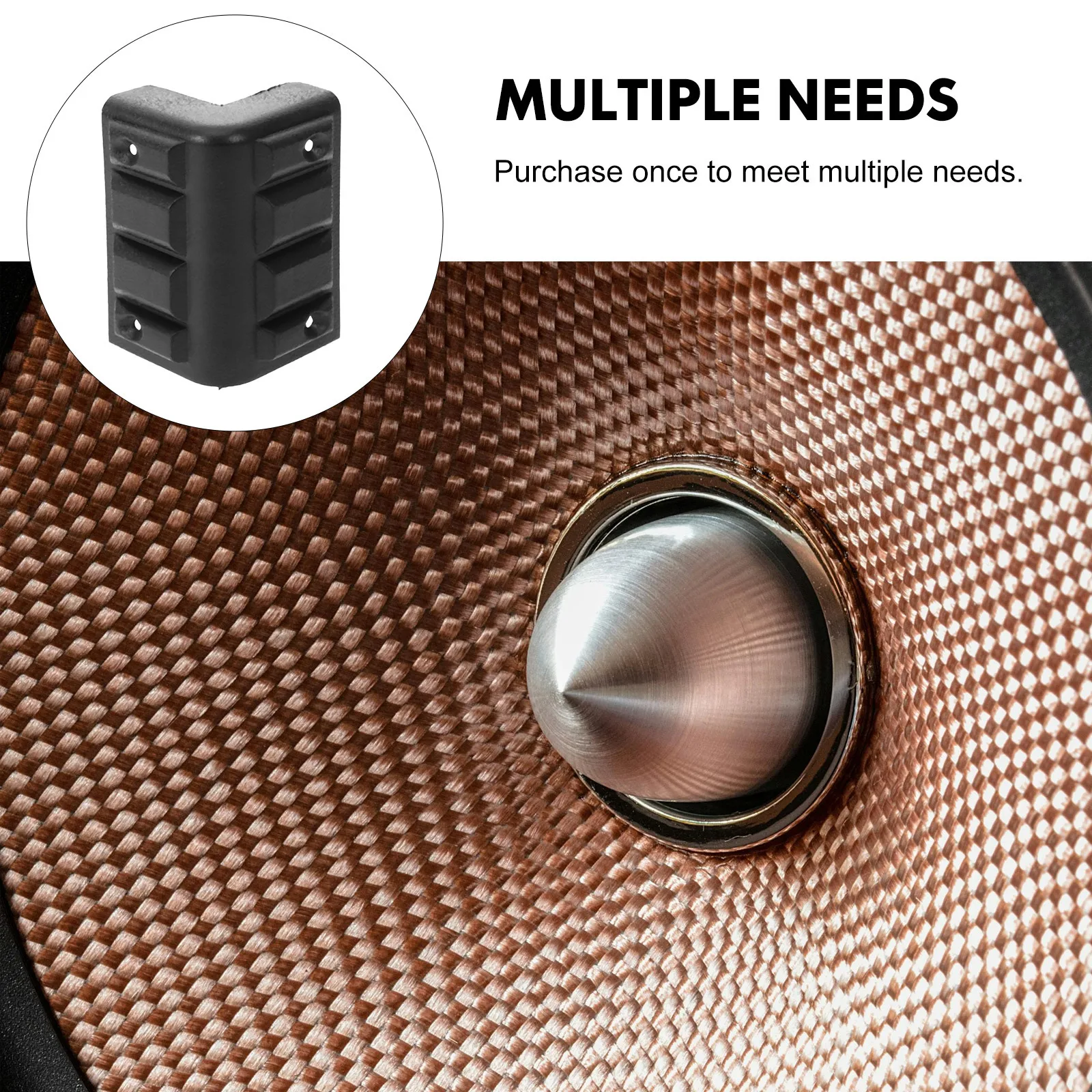 

20pcs Speaker Corner Protectors Durable Edge Guards For Wooden Box Cabinet Furniture Stage Equipment Box Corner Protector