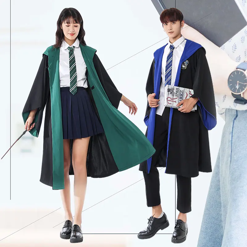   ชุดคลุมเวทมนตร์ ชุดคอสเพลย์โรงเรียนวันฮาโลวีน ชุดการแสดงพื้นเมืองสำหรับผู้หญิง ฤดูใบไม้ผลิ 202