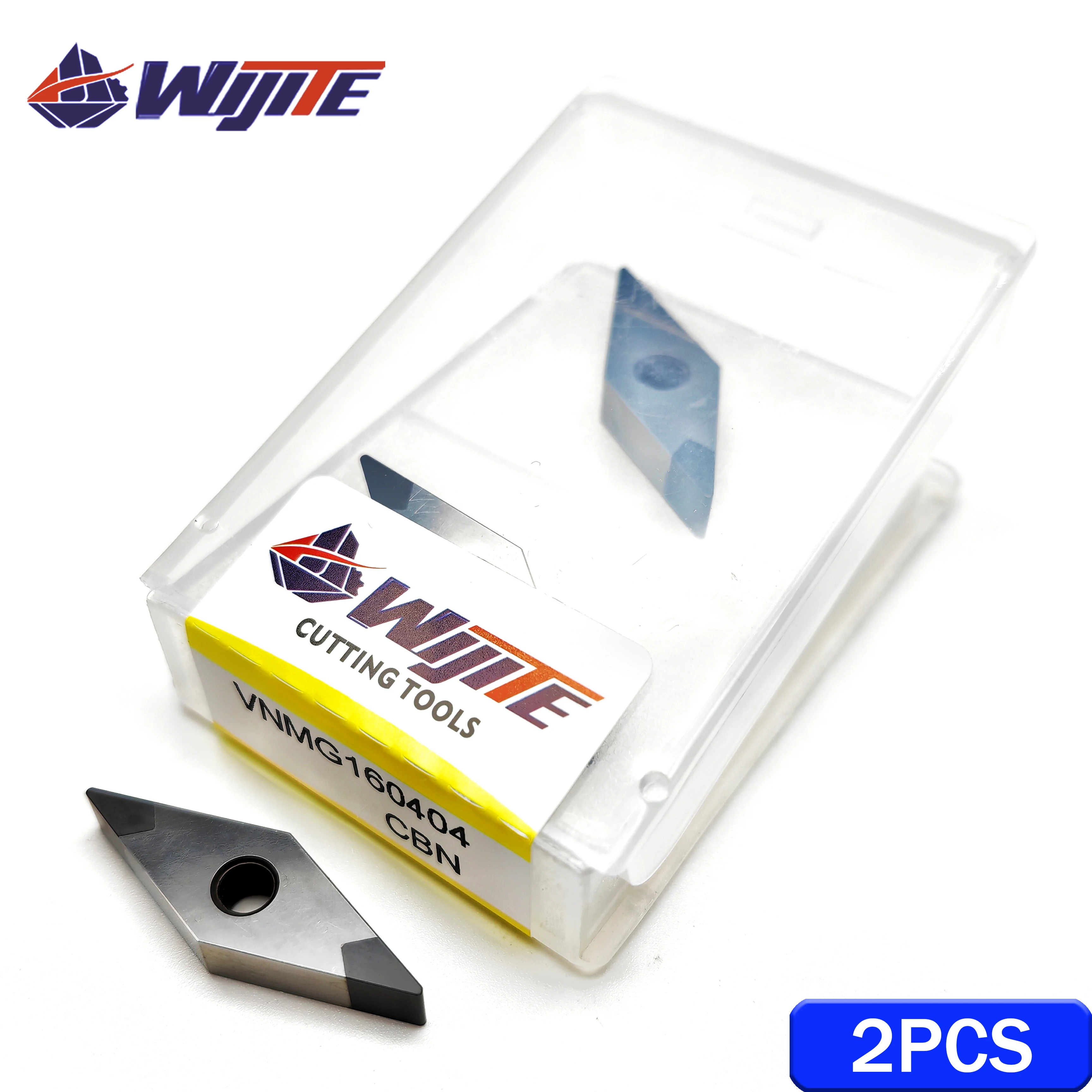 Imagem -02 - Cbn Turning Tool Vnmg160404 Vnmg160408 Vnmg160412 Processando Aço Endurecido e Ferro Fundido e Outros Materiais de Alta Dureza Vnmg