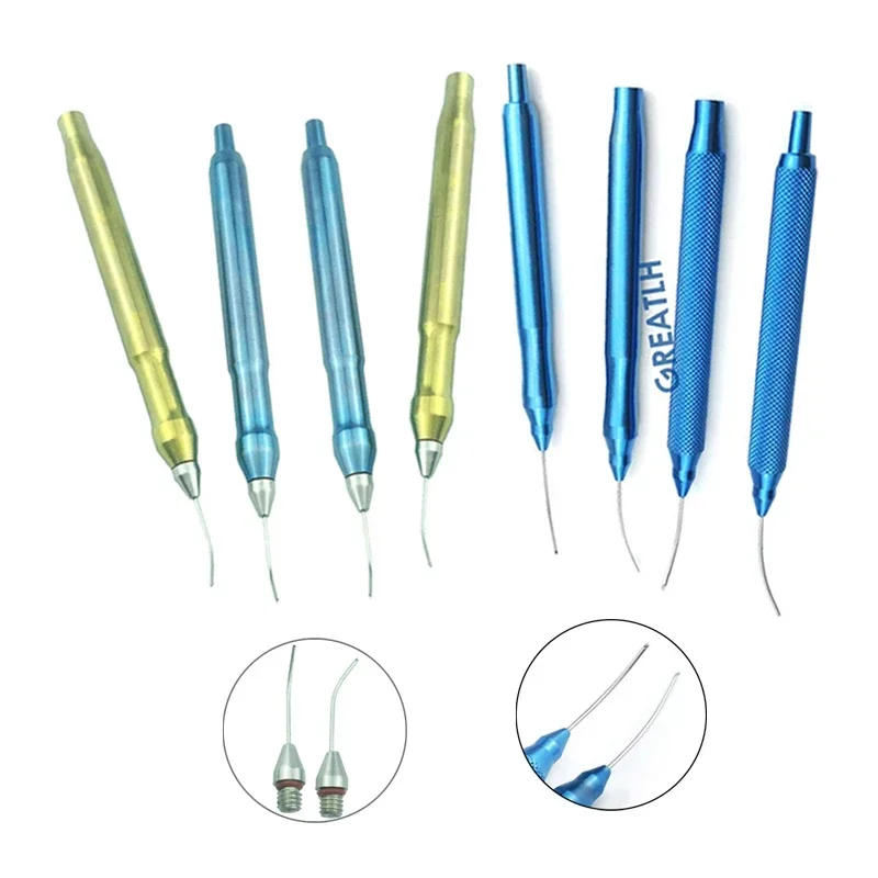 20G 21G 23G Irrigation and Aspiration Handpiece Eye Surgical Tools Titanium Alloy Ophthalmic Instrument