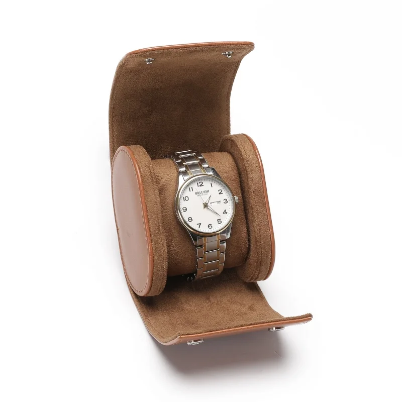 Embers lederen horlogerol 1 2 3 slots luxe echte horloge opbergdoos reistas horlogekast geschenkdoos horlogezakje