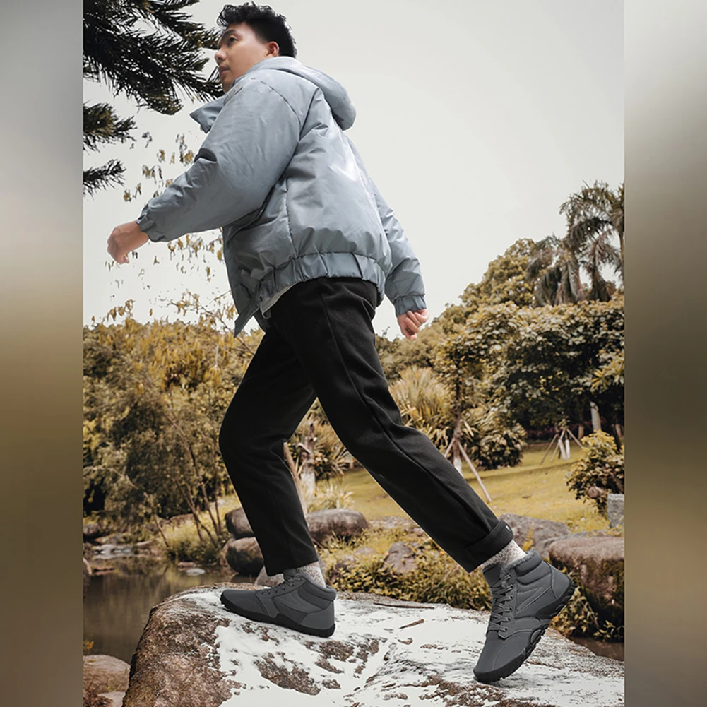 

Зимние снегоступы, морозостойкие треккинговые ботинки, противоскользящие минималистичные пятипальцевые ботинки, легкие походные ботинки для пешего туризма и альпинизма