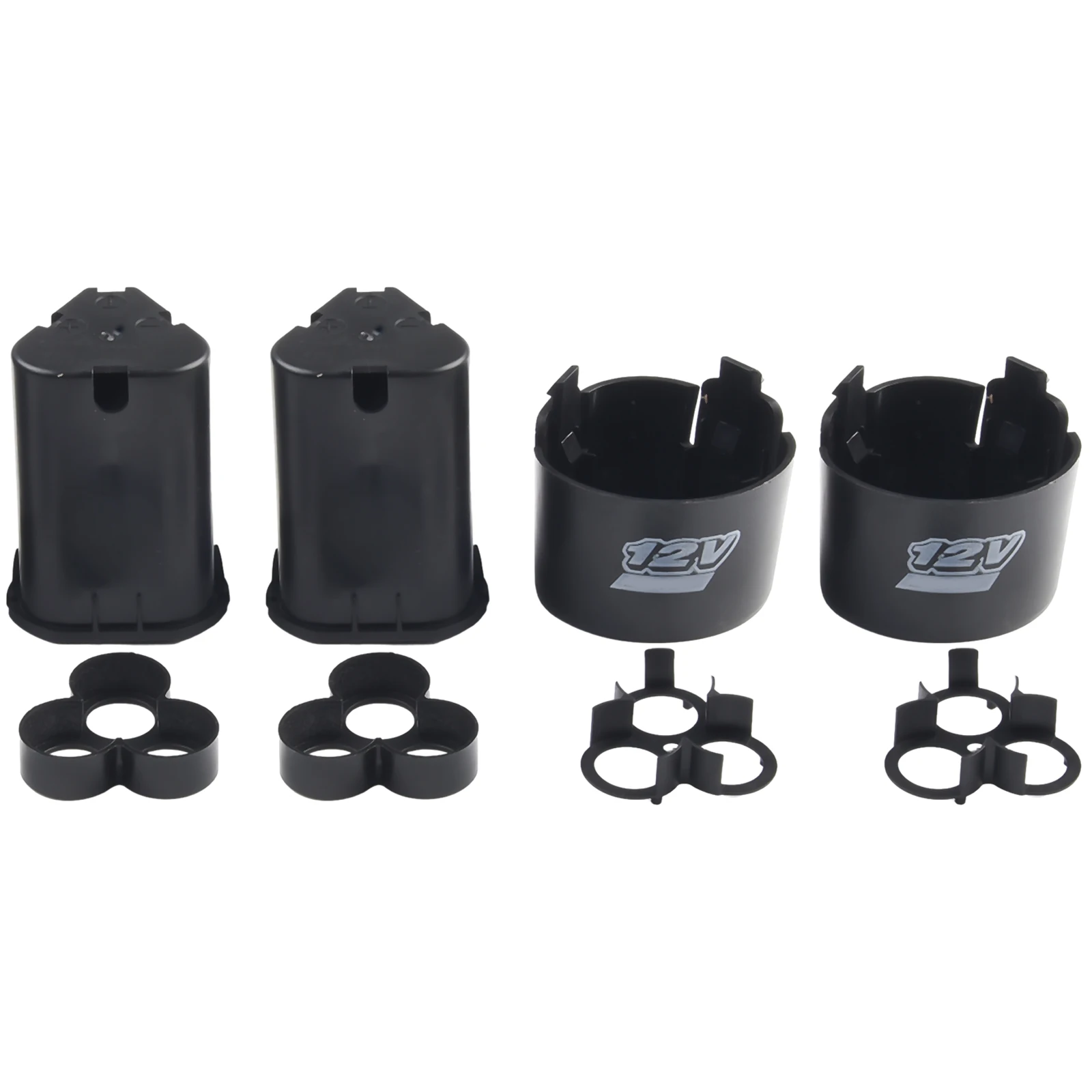 Top-quality 2022 New TOOL Li-ion Battery Case 12V 12V (3S) Accessories Electrical Tools Kit 2 Set(6pcs) 3 Cell Packs