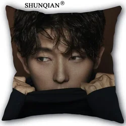 Pillow Cover Lljimae TV LEE JOON GI Pillowcase Cotton Linen Fabric Home Textile Square Pillowcase 45X45cm Wedding Decorative