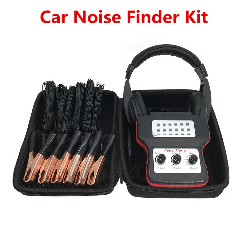 

Multi-Channel Electronic Stethoscope Car Noise Finder Kit Listening Device Noise Detector Abnormal Sound Detector for Car Truck