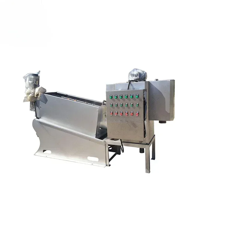 

Solid Liquid Separation Equipment Volute Screw Press Sludge Dewatering Machine