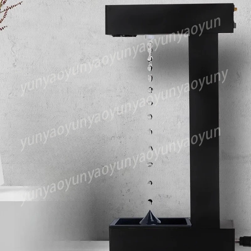 Anti-gravity Water Drop Return Magnetic Levitation Gravity Table Pendulum, Newton Physics High-tech Ornament