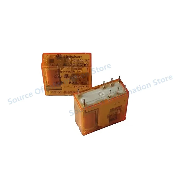 Finder Relay 40.61.8.230.0000 Type 40.61 230VAC 8Pin 16A 100% New